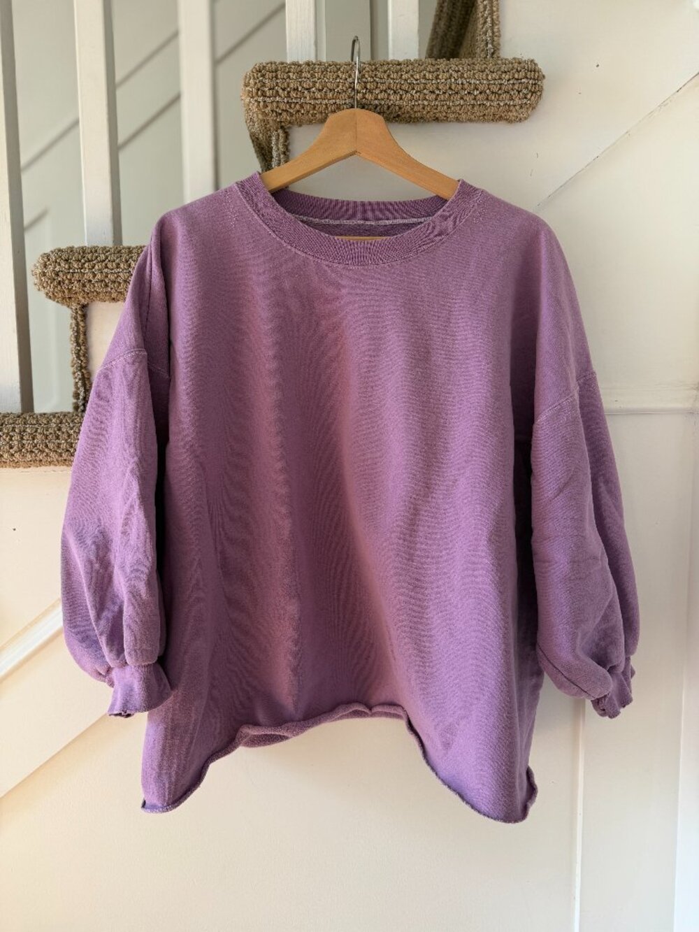 Rachel Comey Fond Sweatshirt in Lavender Size M/L